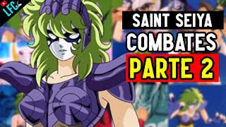 La HISTORIA de SAINT SEIYA a través de sus COMBATES PARTE 2 [upl. by Dulsea]