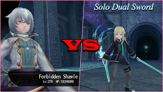 Toram Online  Solo Dual Sword VS Forbidden Shawle Lv 270 [upl. by Nirrep863]