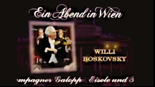 Willi Boskovsky  Ein Abend In Wien – TV Reclame 1991 [upl. by Beauregard]