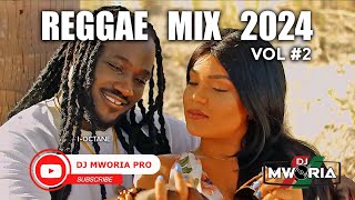 REGGAE MIX 2024 VOL 2 ONE DROP  ALAINE CECILE ROMAIN VIRGO BUSY SIGNAL CHRIS MARTIN DJ MWORIA [upl. by Inaffit]