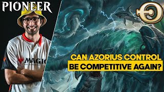 Can Azorius Control be COMPETITIVE Again  UW Control  Pioneer Prelim  MTGO [upl. by Tullus]