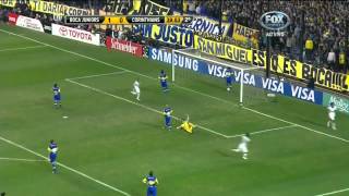 Boca Juniors 1 x 1 Corinthians 270612  Gol Do Romarinho  Final Libertadores 2012 [upl. by Ahtelrac]