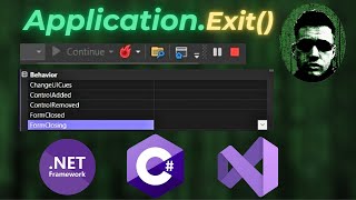 Fix Background Processes in C WinForms An EasytoFollow Guide  FormClosing Event [upl. by Edelsten]
