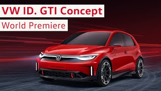 VW ID GTI Concept World Premiere 🤩 [upl. by Halian31]