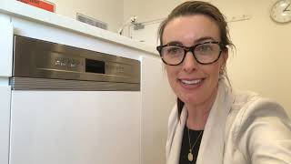 Using the Smeg Dishwasher  by Welcome Ready Airbnb Property Management [upl. by Lemrej]