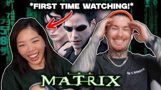 Her FIRST Time Watching THE MATRIX  The Matrix Reaction [upl. by Arries]