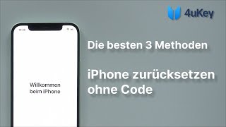 iPhone zurücksetzen ohne Code  Die besten 3 Methoden 2024 [upl. by Shurlocke870]