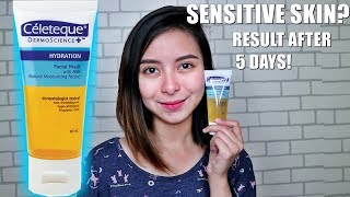 85 PHP CELETEQUE HYDRATION FACIAL WASH REAL TALK REVIEW  KATH MELENDEZ [upl. by Ybsorc]