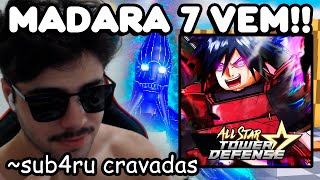 EU TO MALUCO MADARA 7 CONFIRMADO PRÓXIMO 7 ESTRELAS NO ALL STAR TOWER DEFENSE [upl. by Analahs254]