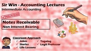 Lecture 04 Non Interest Bearing Notes Receivable Receivable Accounting Intermediate Accounting [upl. by Cotter]