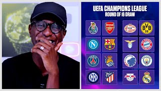 LIGUE DES CHAMPIONS TIRAGE AU SORT 8ie  CHAMPIONS LEAGUE DRAW [upl. by Maag]