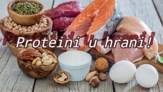 Proteini u hrani [upl. by Aleiram]