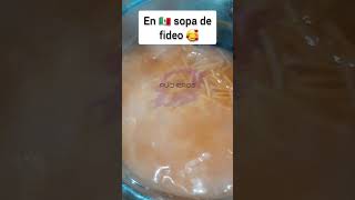 ¿Como le llaman a esto en tu país 🧐En México 🇲🇽 Sopa de fideo 🥰💕 comparte comida reels viral [upl. by Raval297]