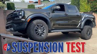 Ford Ranger Raptor Suspension Deep Dive and RTI Test  Car and Driver [upl. by Aziul736]