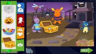 The Backyardigans  Trick or Treat with the Backyardigans  Full Gameplay  Online Game [upl. by Stanly]