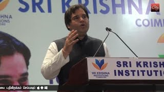 Women empowerment vital for growth of democracy says Varun Gandhi MP at Youth Conclave at SKCET [upl. by Mchail]