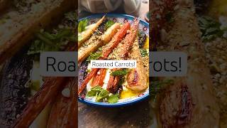 Roasted Carrots Recipe  Easy side dish shorts [upl. by Orelia]