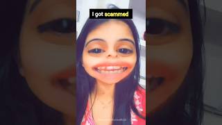 I got scammed 😭😔 scammer comedy funny ytshorts [upl. by Naed]