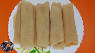 Patisapta Pitha Recipe  Sujir Patisapta Recipeসুজি ও ময়দা দিয়ে পাটিসাপটা  PAPIYAS KITCHEN [upl. by Daniels]