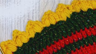 Quick and Easy Crochet Border For Blankets  Crochet Border  crochet Edging [upl. by Ylluz757]