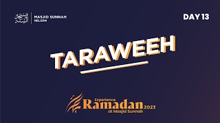 Day 13 Taraweeh 2023  Ustadh Mohamed Ali Mowleed [upl. by Acirre]