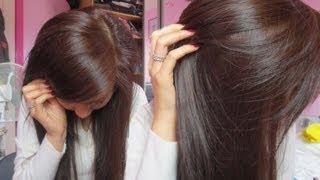 How To Dye Black Hair to Brown without bleaching  very light ash blonde  Emily [upl. by Airalav]