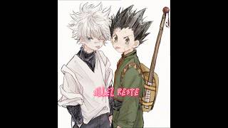 Gon amp Kirua  Hunter x Hunter  Allez reste gonfreecss killua  hunterxhunter [upl. by Elak]