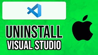 How to COMPLETELY UNINSTALL Visual Studio Code from a Mac 2024  Remove VSCode Permanently [upl. by Snebur]