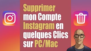 Comment Supprimer mon Compte Instagram en 2023 sur PC Windows Mac ou Linux [upl. by Noyes83]