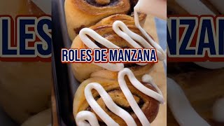 Los Mejores Roles o Rollos de con manzana canela  sin amasar esponjoso y cero empalagoso FÁCILES [upl. by Urdna]