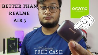 Oraimo freepods pro unboxing amp Review  45 dB ANC  Best ANC TWS below 3000 [upl. by Ellevel]