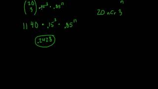 Geometric and Binomial Probability Example [upl. by Hippel]