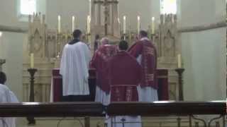 Pater Noster Our Father  Traditional Latin Mass [upl. by Nyloc]