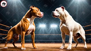 Pitbull vs Dogo Argentino Comparison WHO PACKS A PUNCH [upl. by Trace]