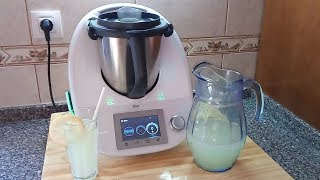 Limonada  Como fazer esta Receita Bimby  Thermomix TM6 TM5 TM31 [upl. by Osmen]