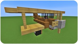 Minecraft tuto  Comment faire un petit avion [upl. by Ivel]