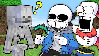 If SANS played MINECRAFT Animation [upl. by Missie]