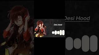 Desi Hood song Ringtone 😈emiwaybantai anime music edit aveeplayer crazytone adityabhaig [upl. by Seton]