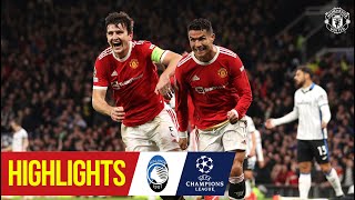 Ronaldo seals thrilling comeback win  Manchester United 32 Atalanta  UEFA Champions League [upl. by Dreda]