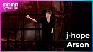 Plus Cam jhope 제이홉  Arson 4K│2022 MAMA AWARDS [upl. by Anette]