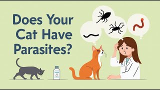 🐾 How to Tell if Your Cat Has Parasites and What to Do [upl. by Nnylirehs]