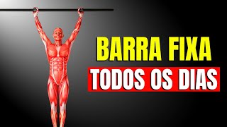 Fazer barra fixa todos os dias faria isso com seu corpo  CORPO HIPERTROFIADO [upl. by Civ521]