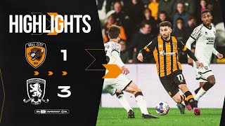 Hull City 13 Middlesbrough  Highlights  Sky Bet Championship [upl. by Procto]