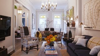 A Traditional Brooklyn Brownstone with a Twist  Home Tours  House Beautiful [upl. by Eyaf847]