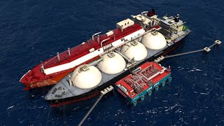 Gasfin Floating Regasification Unit  FRU [upl. by Gibbs]