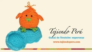 Pollitos tejidos en crochet amigurumi Parte 2 [upl. by Amyaj]