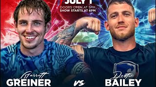 Adult NoGI BJJ Superfight  TFA Pro IV  Garrett Greiner vs Dustin Bailey [upl. by Kancler593]