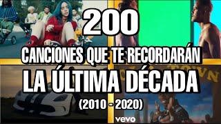 200 Mejores Canciones De La Última DECADA 20102020 [upl. by Durrett]