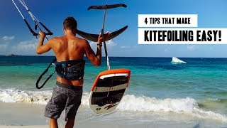 4 Tips That Make Learning How To Kite Foil EASY [upl. by Navap]