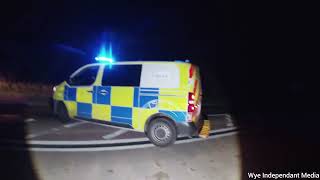 Road traffic collision on the A49 Ross on Wye [upl. by Neehahs374]